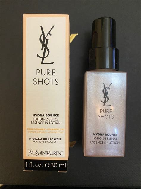 ysl pure shots hydra bounce essence-in-lotion review|Yves Saint Laurent Pure Shots Hydra Bounce Essence.